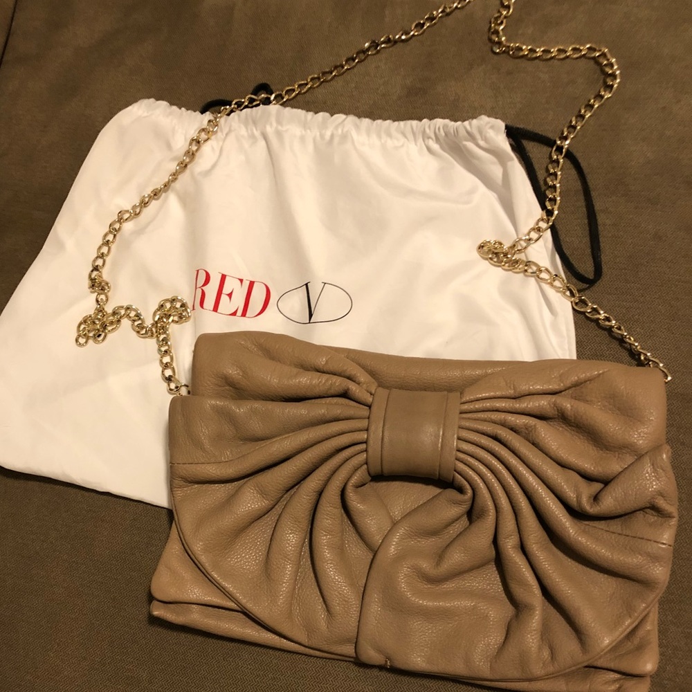 Neutral REDValentino Bow Bag